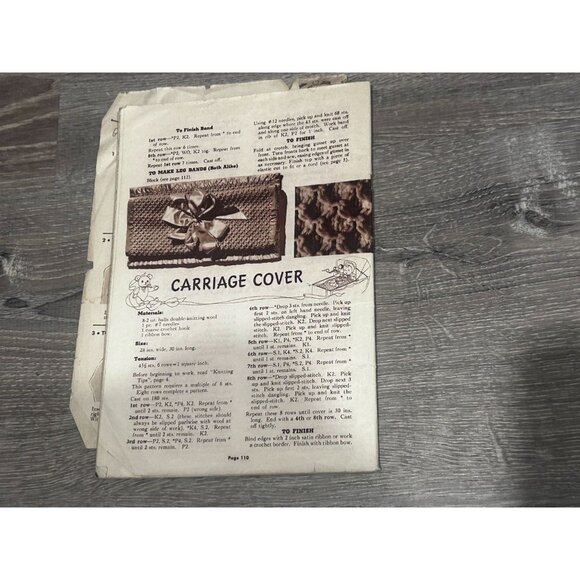Vintage 1942 Lux Knitting Songbook Table of Contents Paperback - Picture 5 of 5